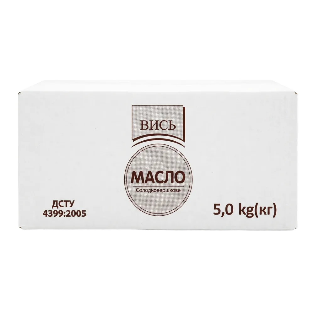 200255 Масло Селянське 73% ТМ Вись 5кг - Зображення 1