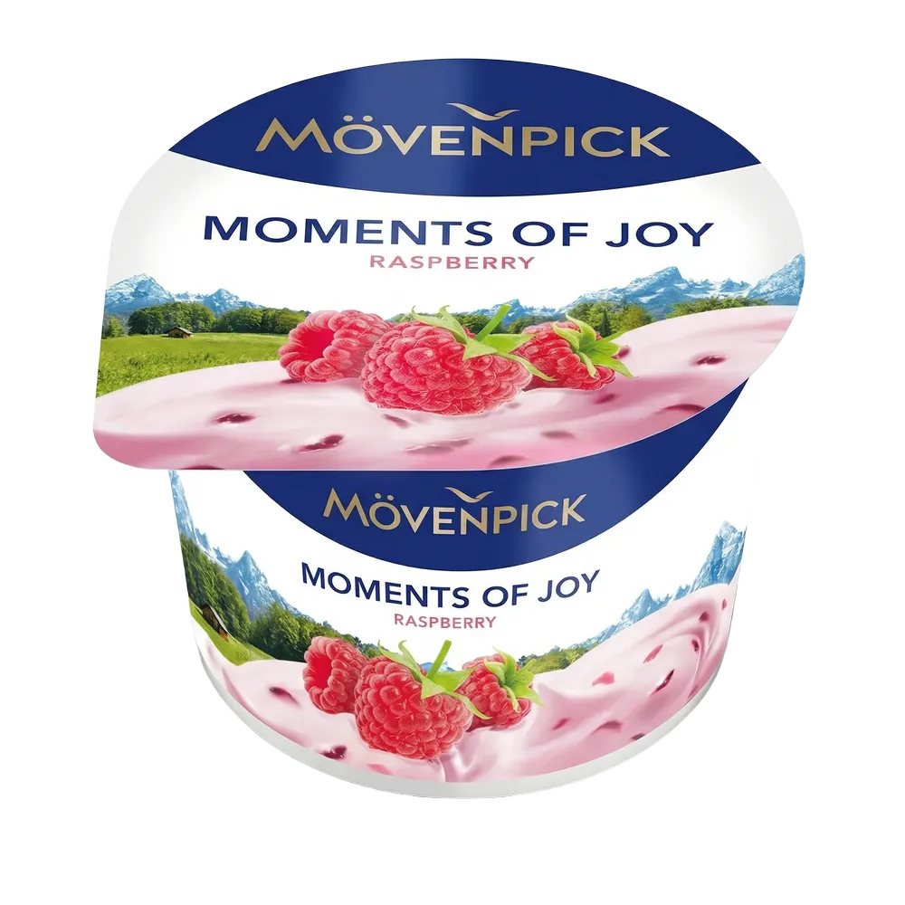dlr17248 Йогурт Movenpick Premium Moments Малина 5%, 100 г (New) - Зображення 1