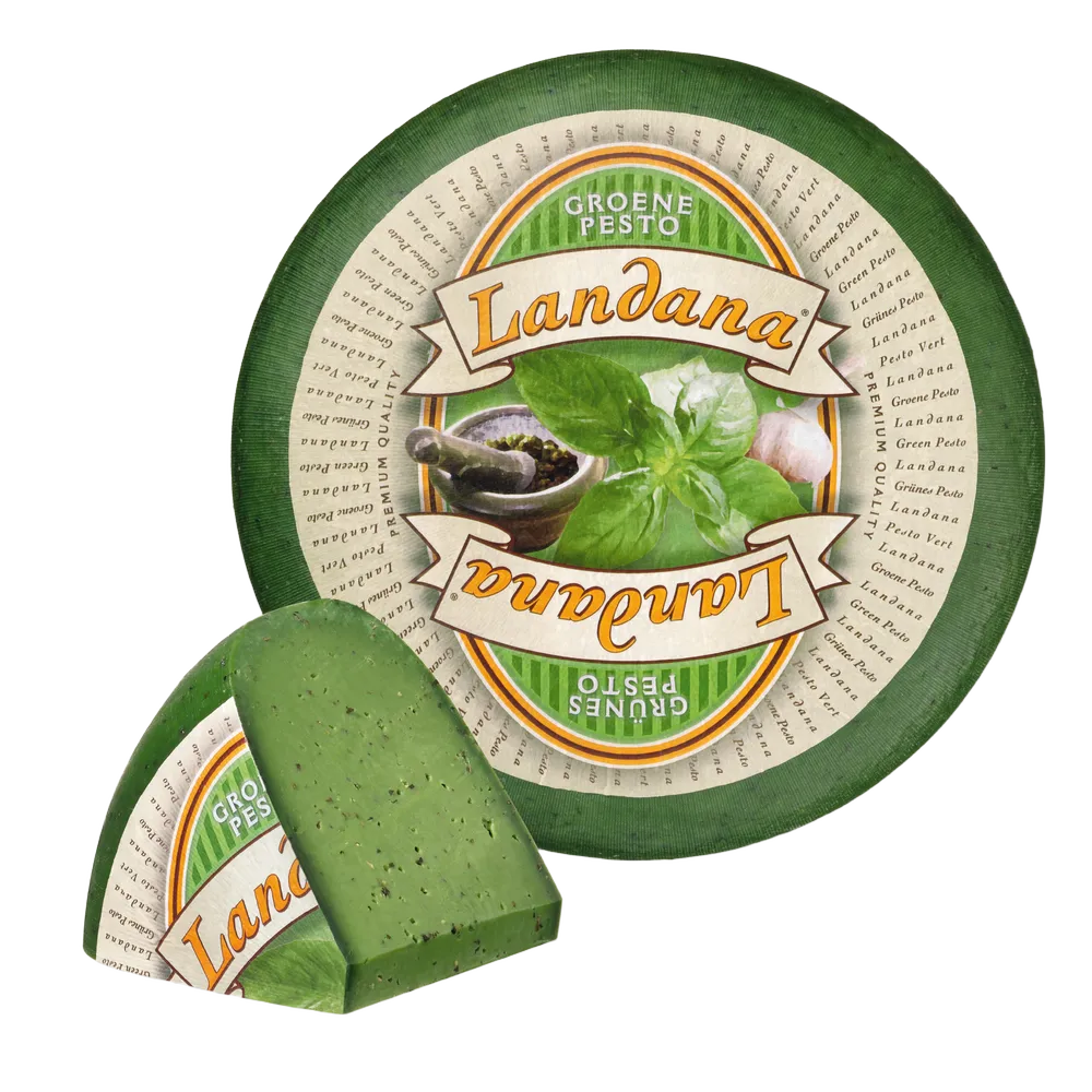 dlr5321 Сир Landana Green Pesto, 4 кг 50% - Зображення 1
